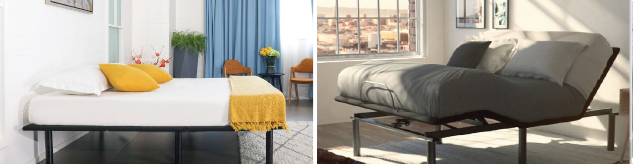 Compatibilité avec les bases de lit ajustables