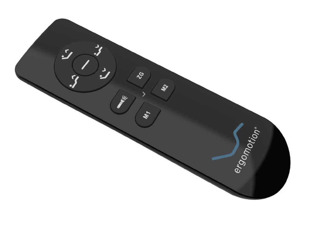 Télécommande pour base de lit ajustable