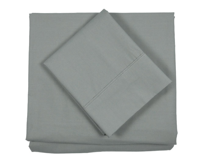 Pile de draps gris moyen